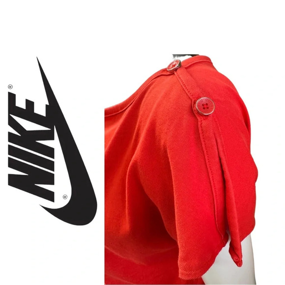 Nike 6.0 Orange Short  Sleeve Waist Dress
Size Small - Picture 8 of 8